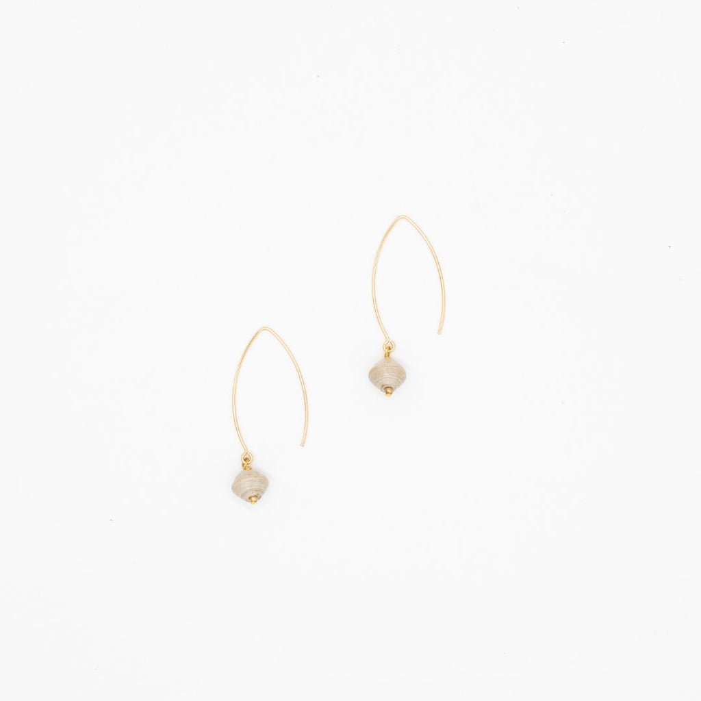 "V Cute" Earrings in Gold