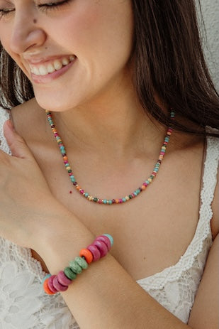 Layering Mini Beads Necklace