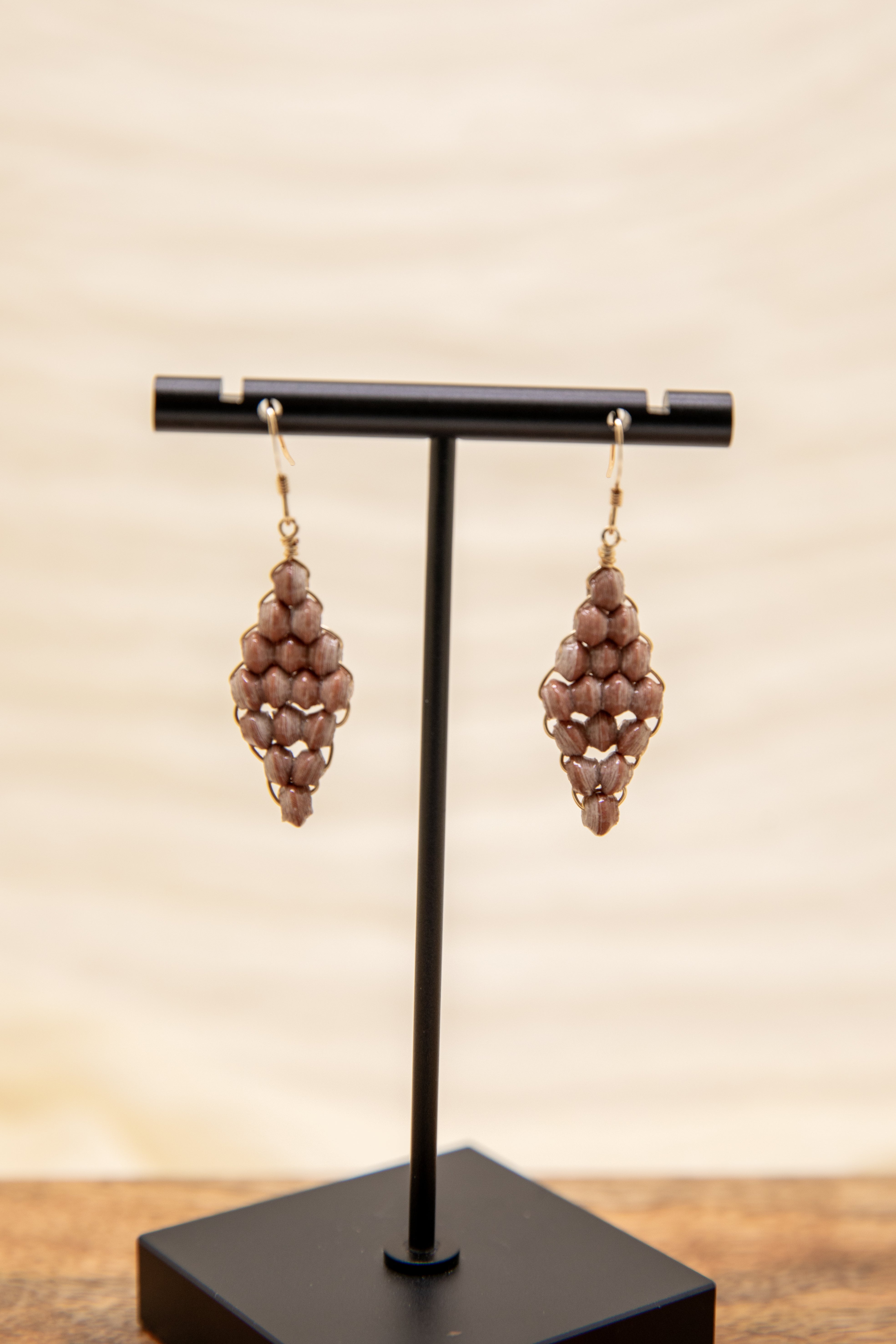 Prism Earrings in Gold