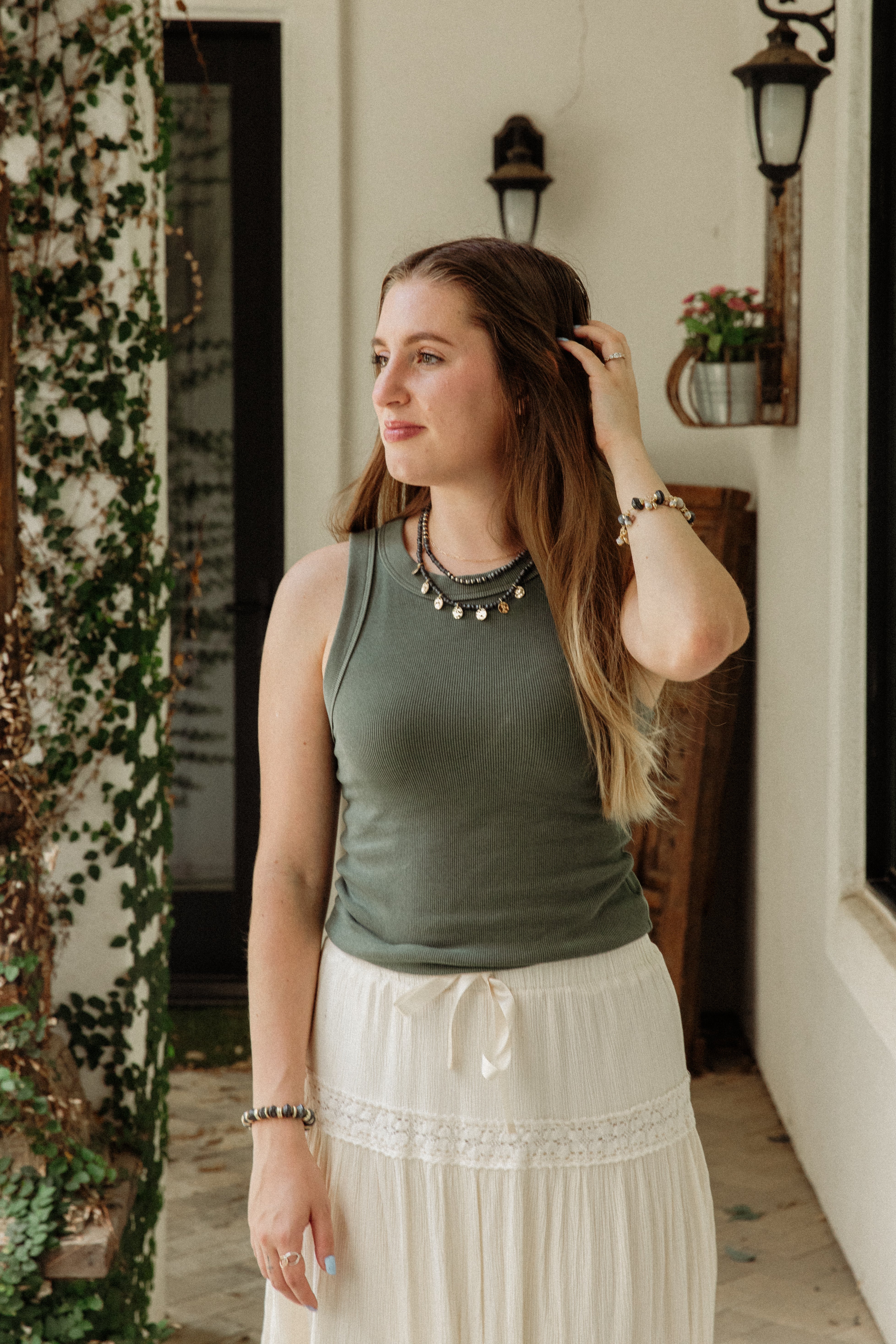 Layering Mini Beads Necklace