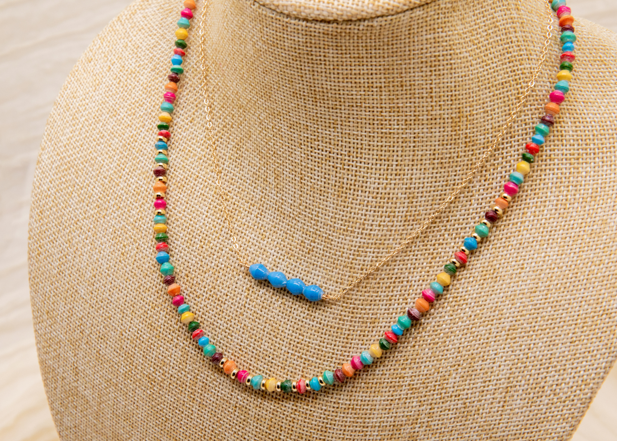 Layering Mini Beads Necklace