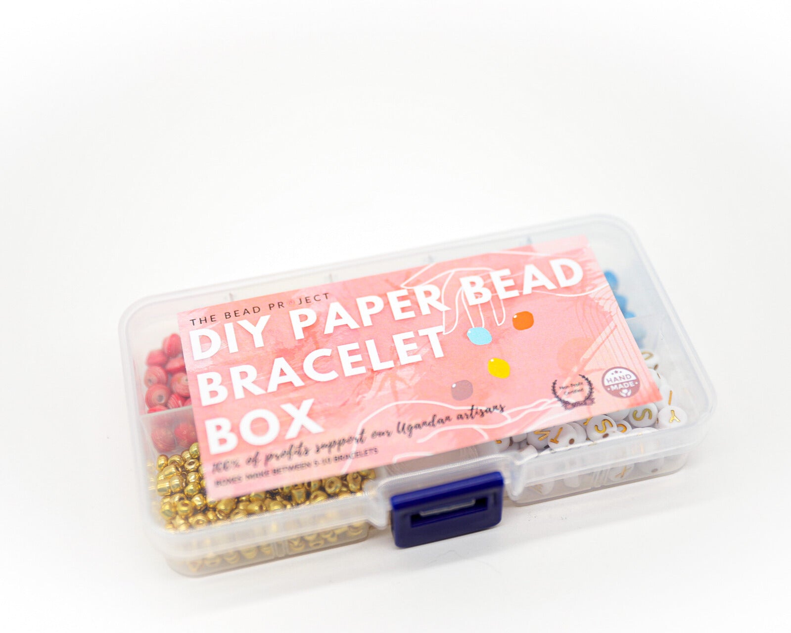 DIY Paper Bead Bracelet Box