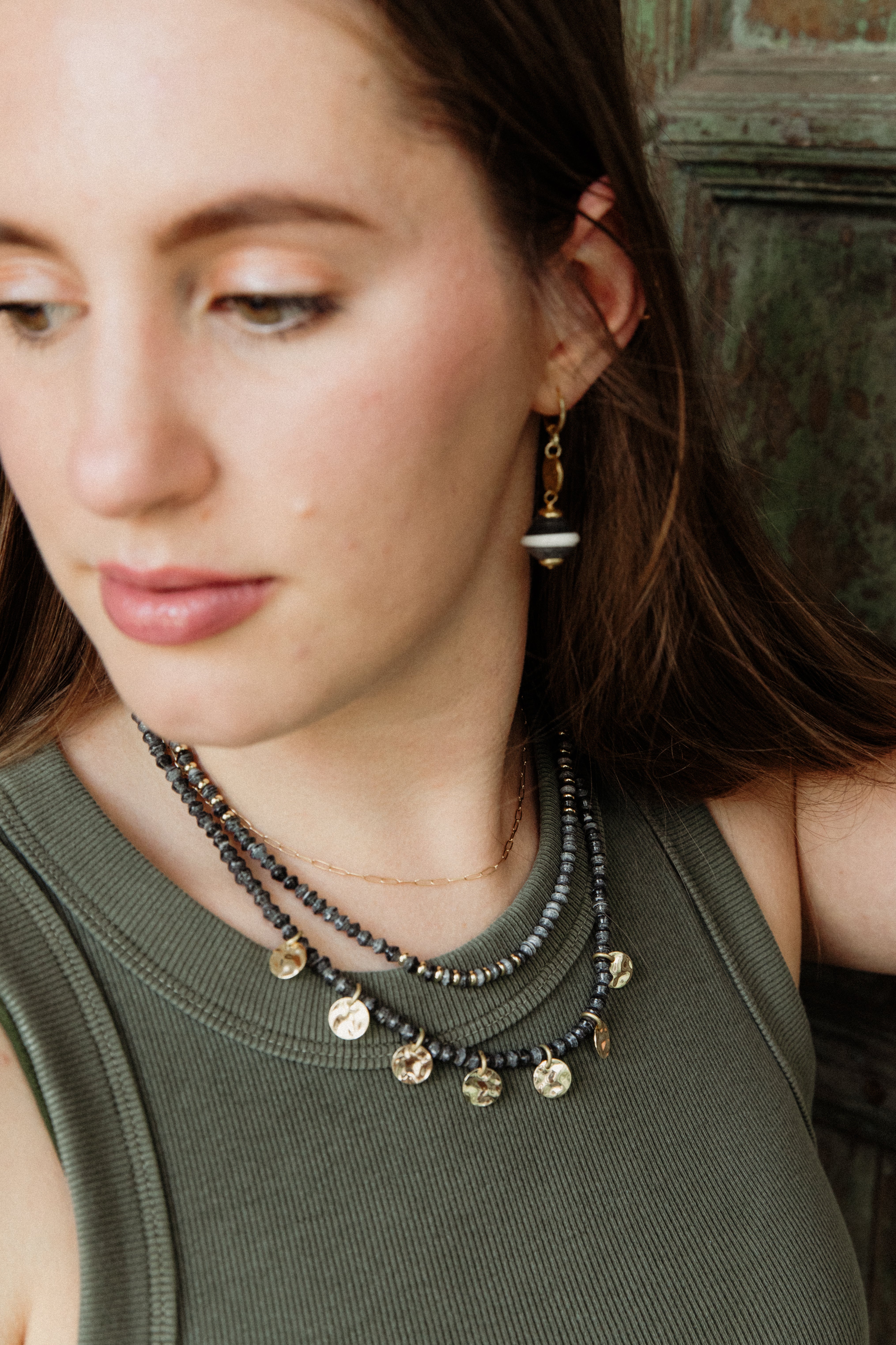 Layering Mini Beads Necklace