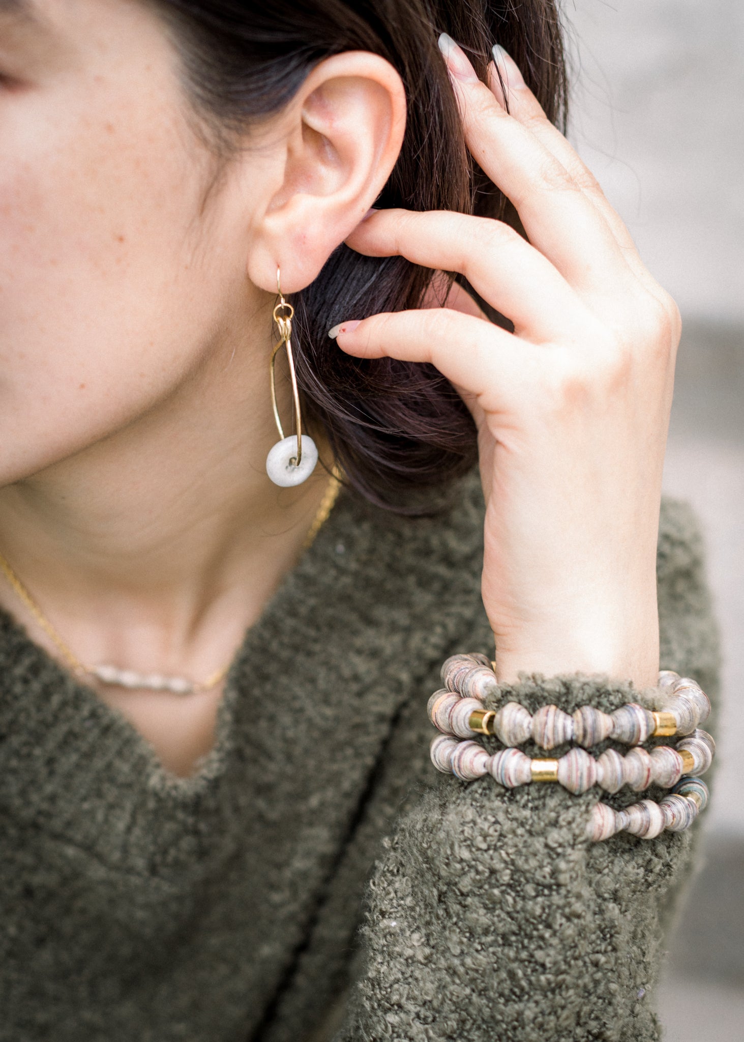 The Chunky Spiral Bracelet