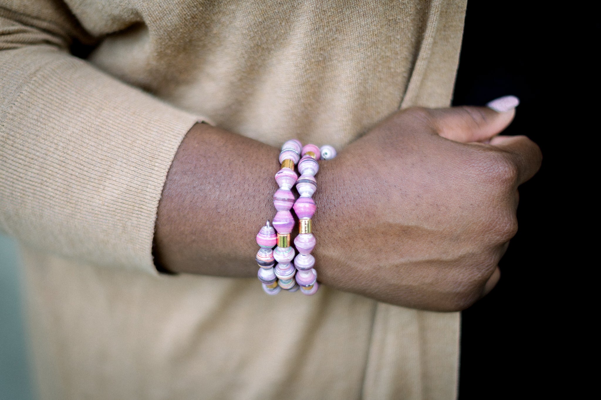 The Chunky Spiral Bracelet