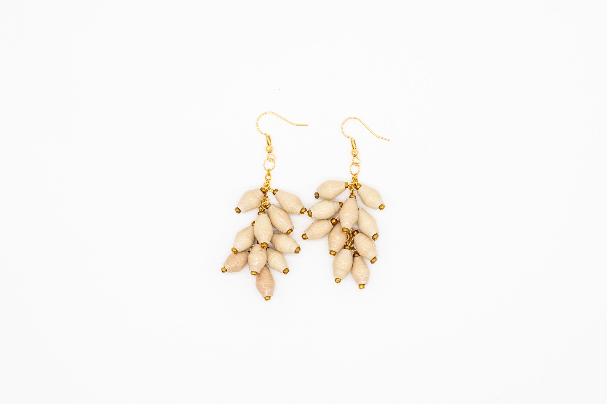 Gold Fountain Earrings