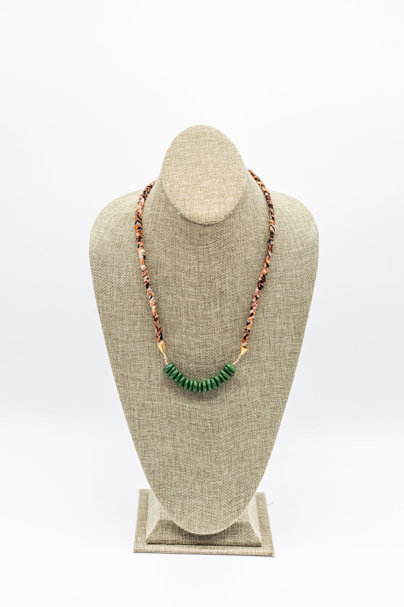 The Braided Fabric Necklace