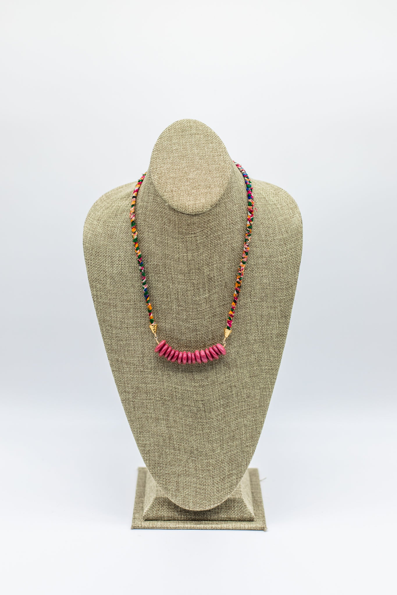 The Braided Fabric Necklace