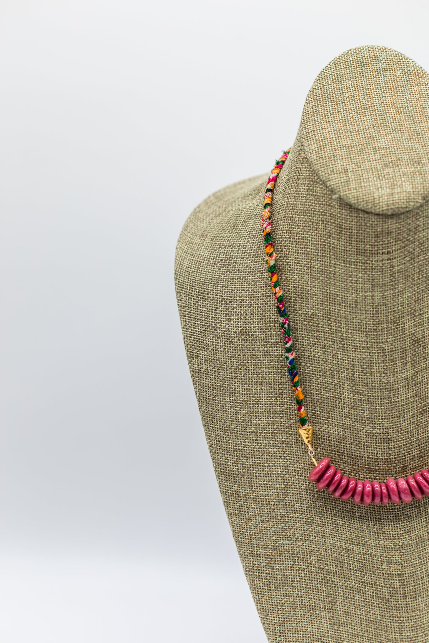 The Braided Fabric Necklace