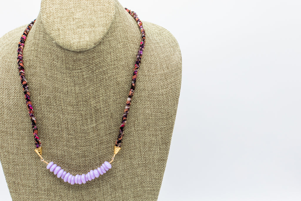 The Braided Fabric Necklace