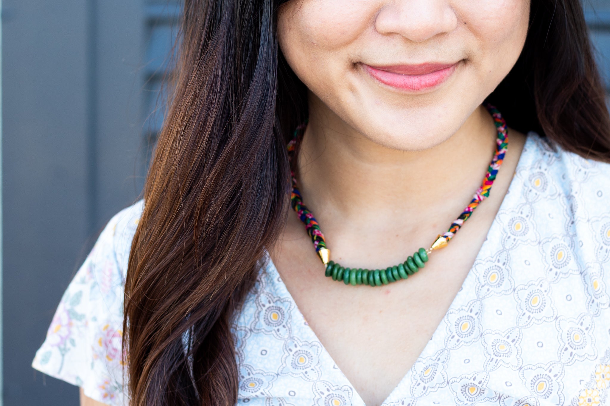 The Braided Fabric Necklace